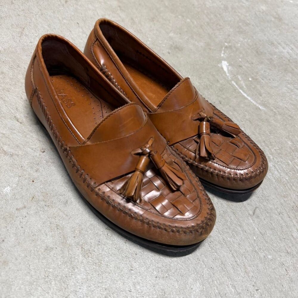 Gh-bass Men's Brown and Tan Loafers